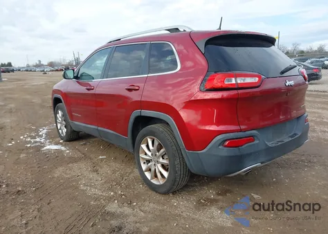 2017 Jeep Cherokee Limited Fwd из США, поврежденный, VIN 1C4PJLDBXHW522250